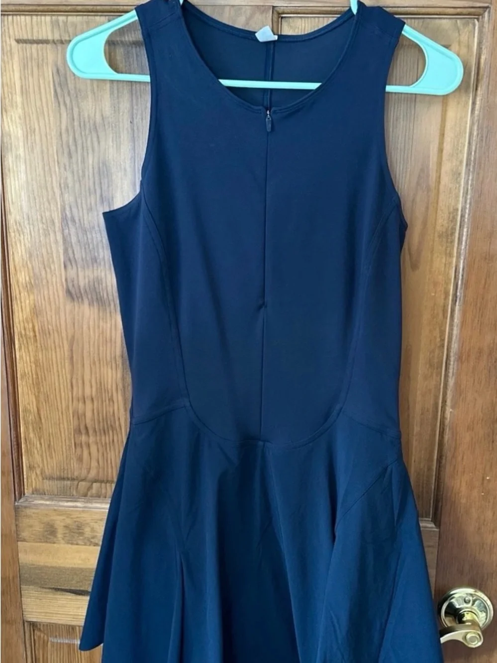 Lululemon Everlux Tennis Dress Navy 8